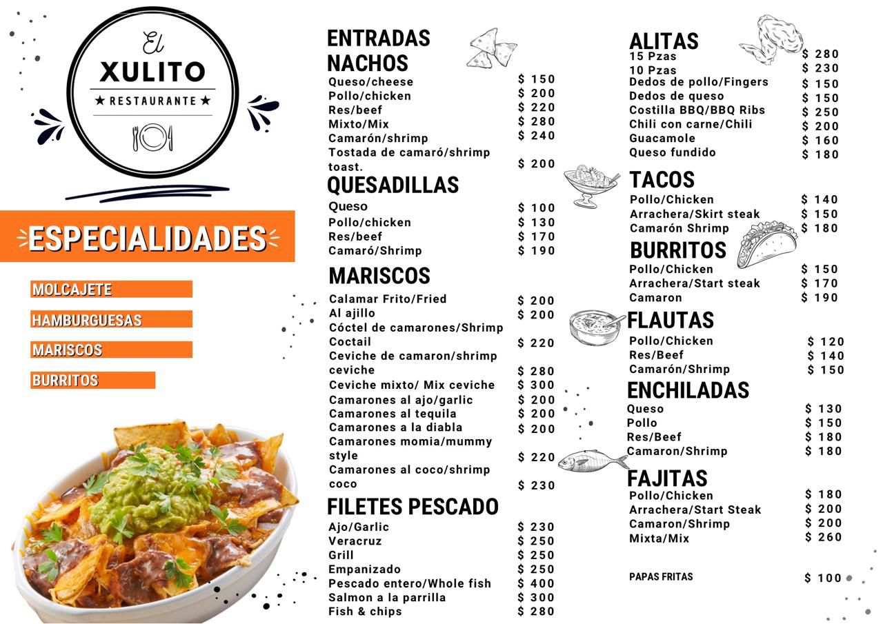 Menú alimentos pág. 2