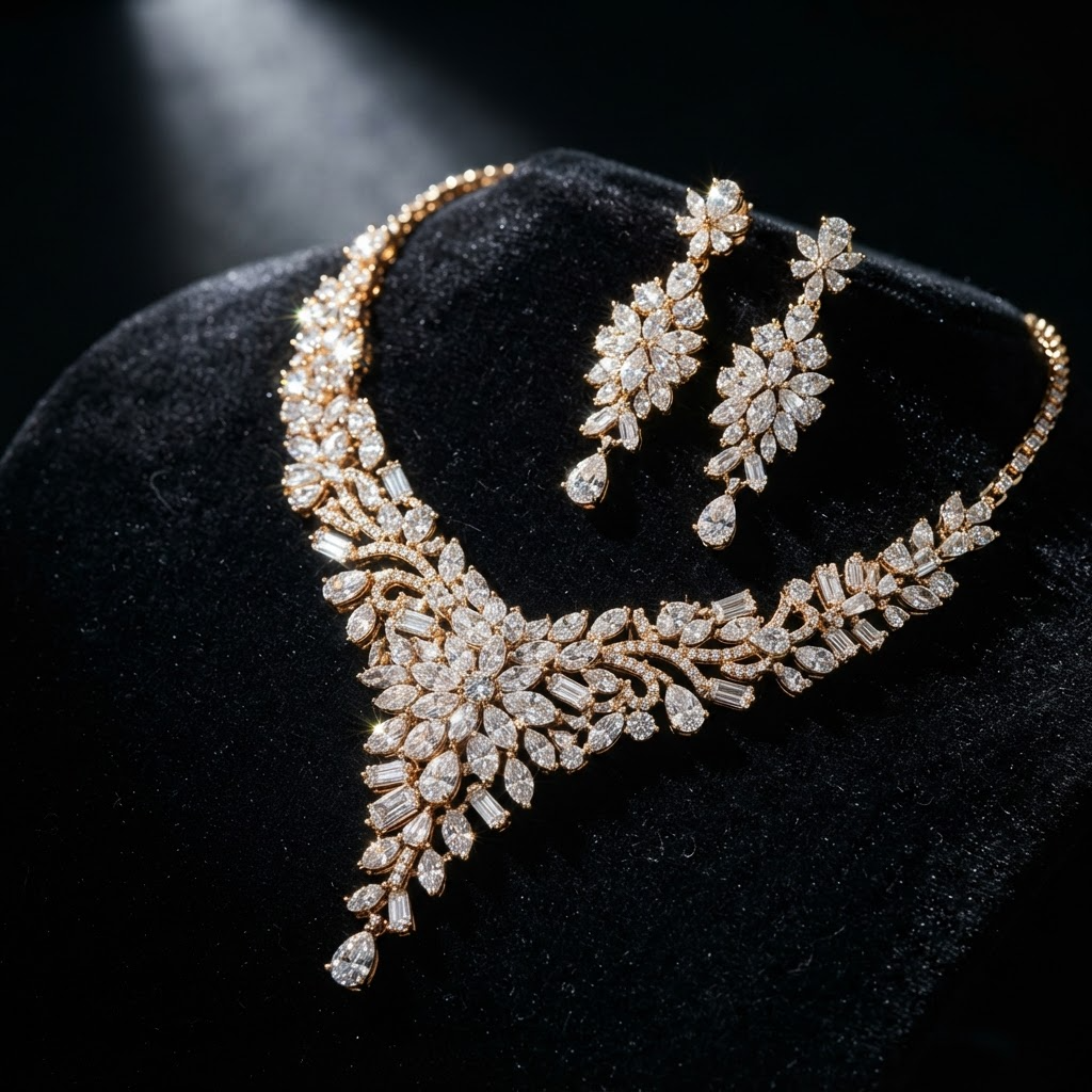 Aurum Crystal Jewelry Set