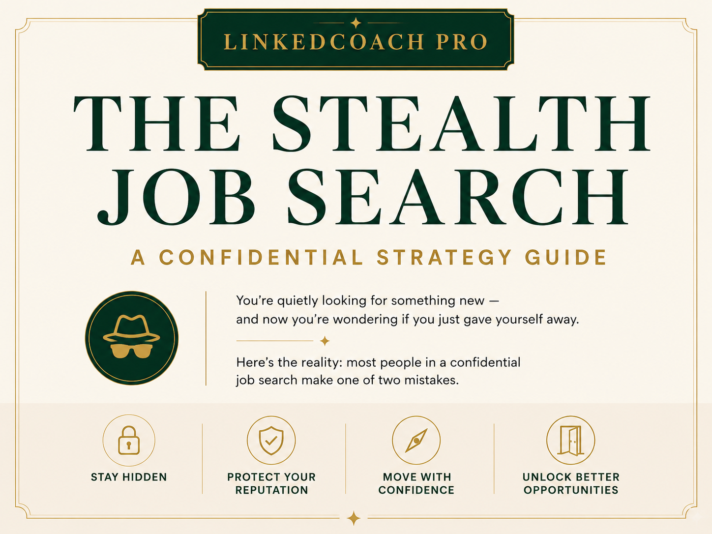 The Stealth Job Search