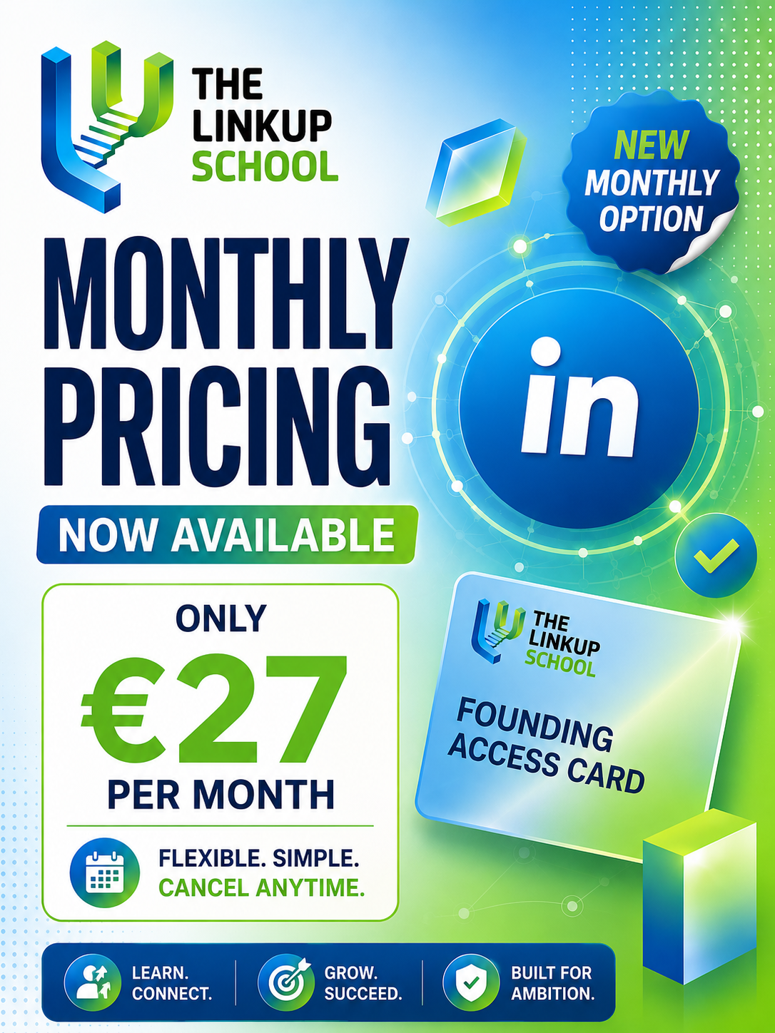 The LinkUp School: Founding Member Access