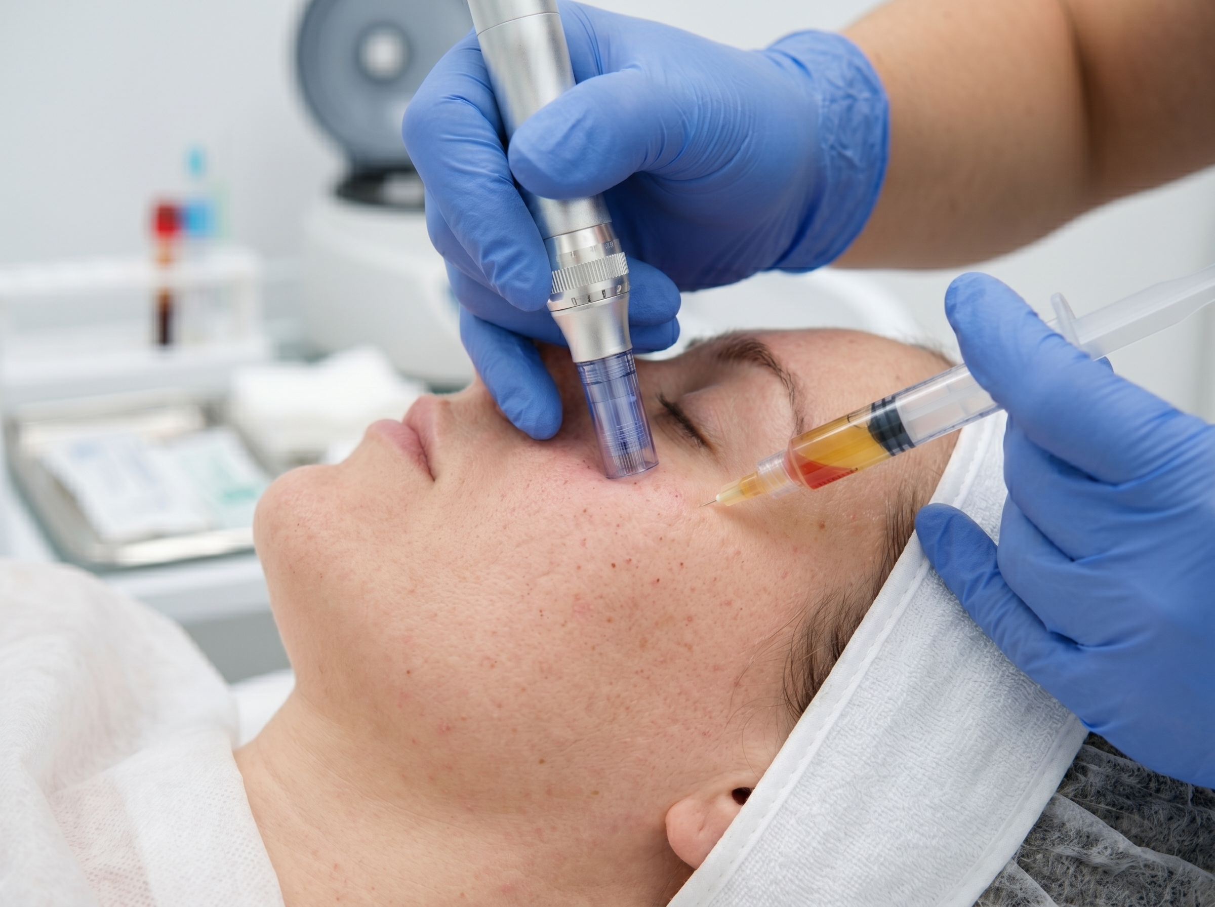 Microneedling with PRP — Ivory Bloom Wellness