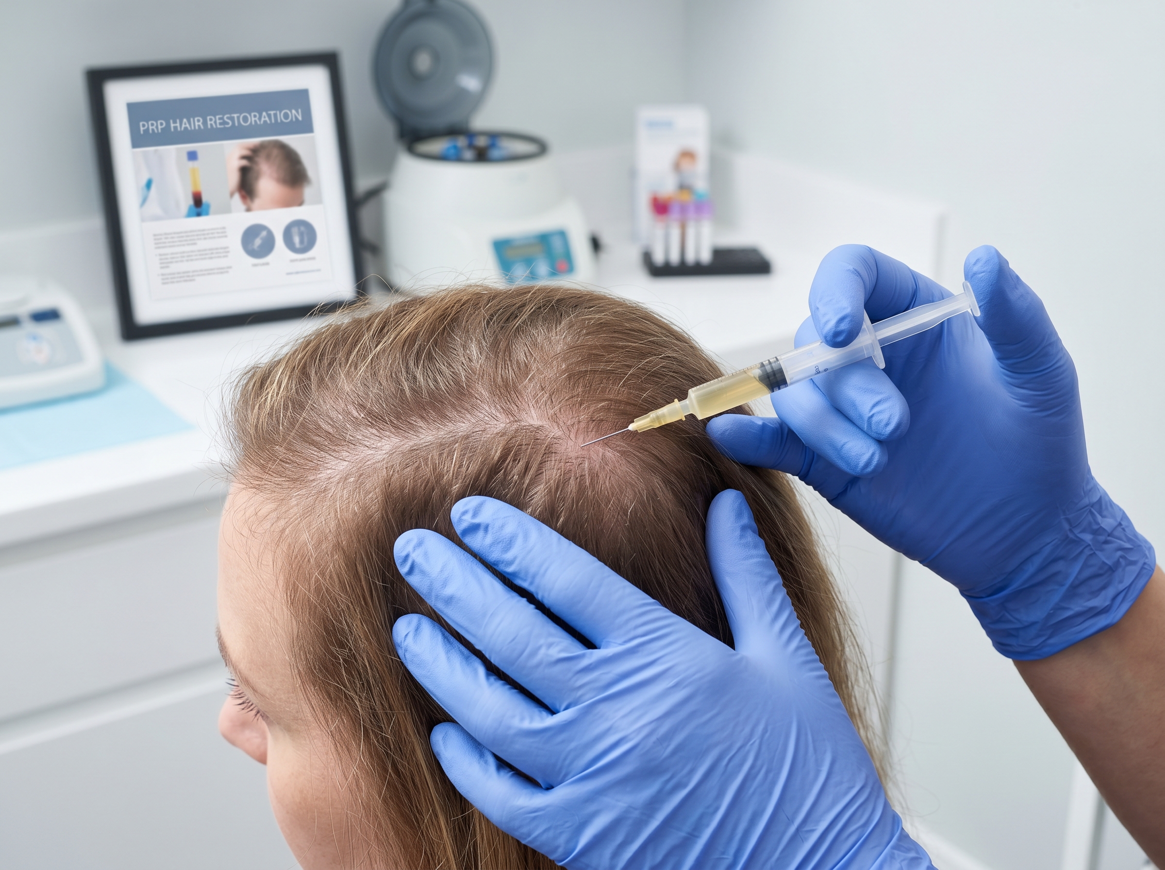 PRP Hair Restoration — Ivory Bloom Wellness