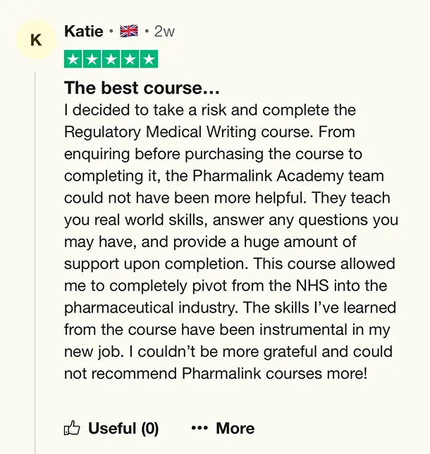 Katie's testimonial