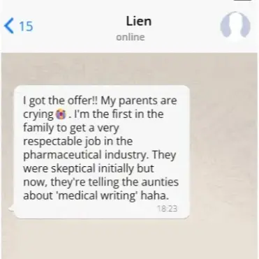 Lien testimonial