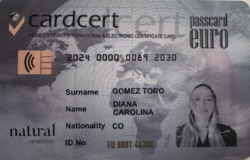 Diploma FUCS de la Dra. Carolina Gómez
