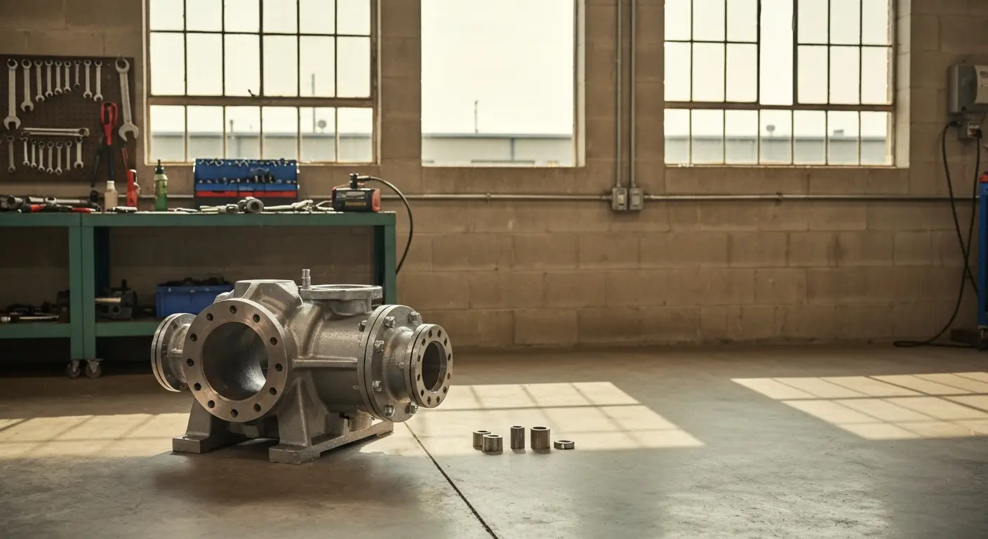 Pump repair work