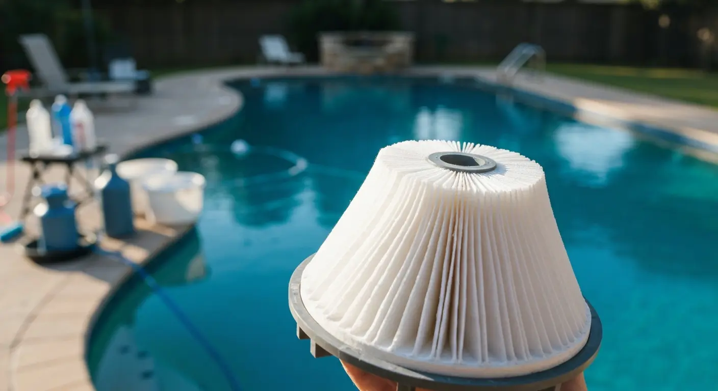 Pool filter cleaning Pasadena TX