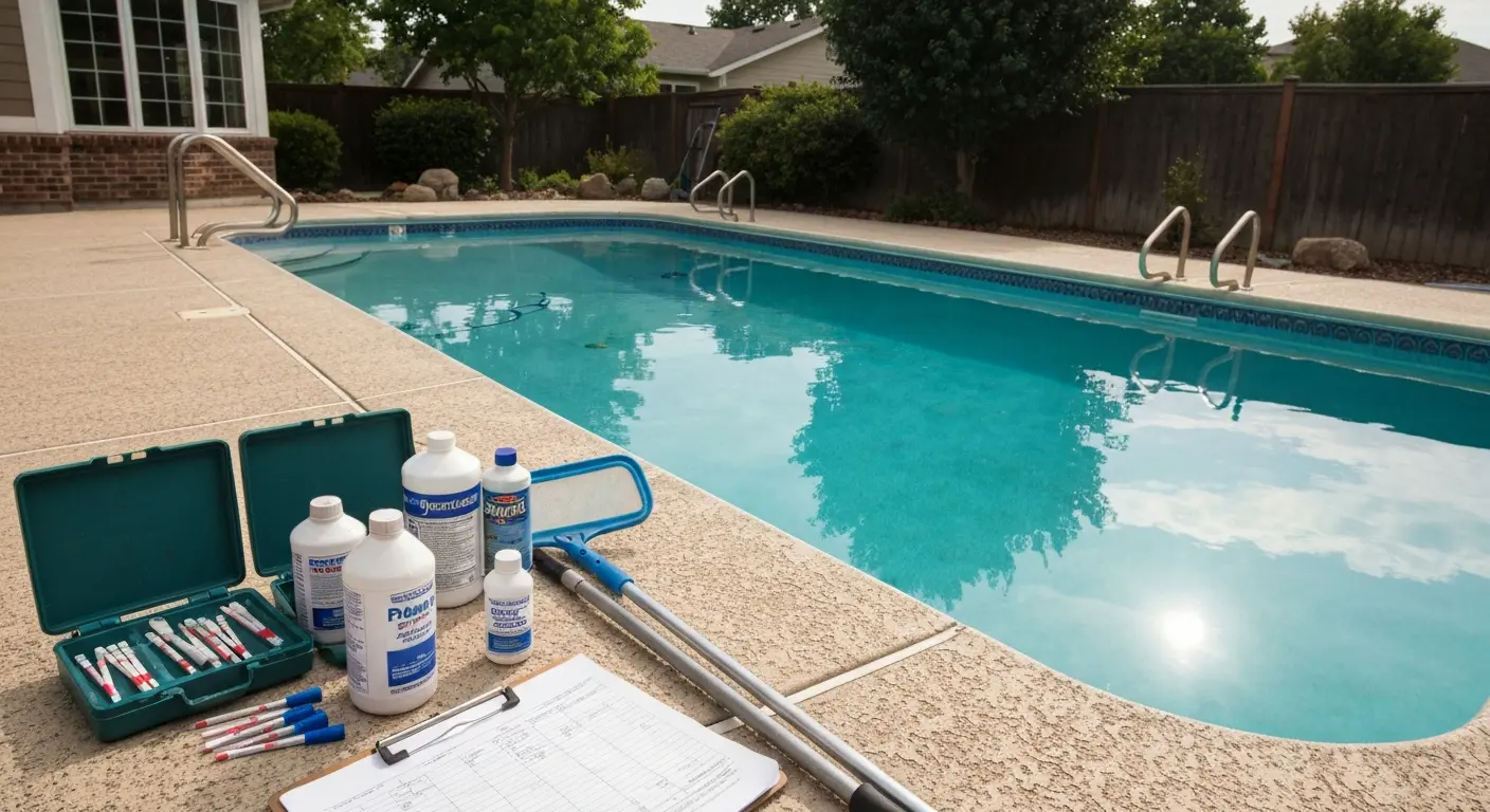 Green pool recovery