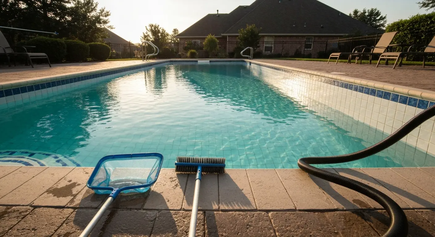 One-time pool cleaning service