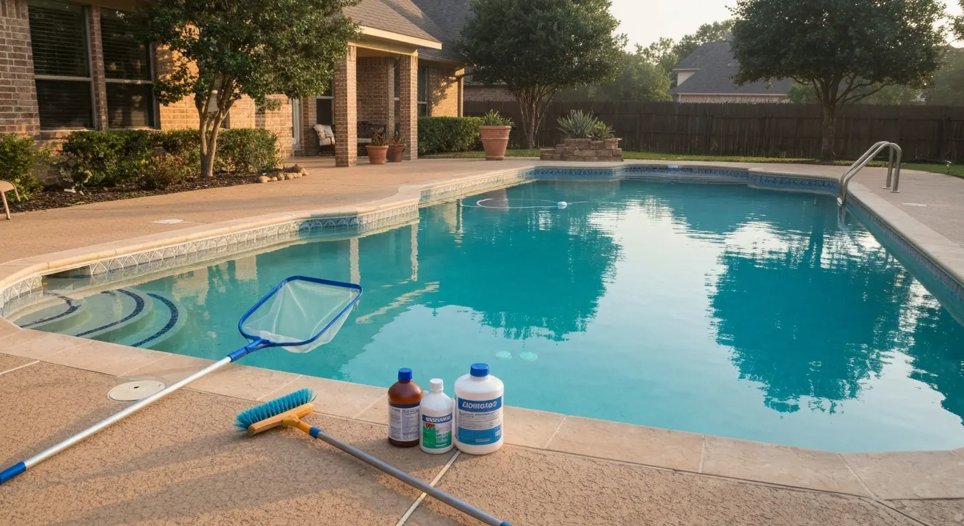 Green pool recovery service
