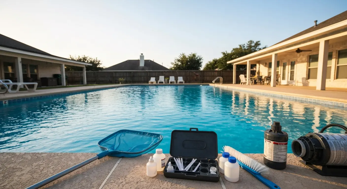 Bi-weekly pool maintenance