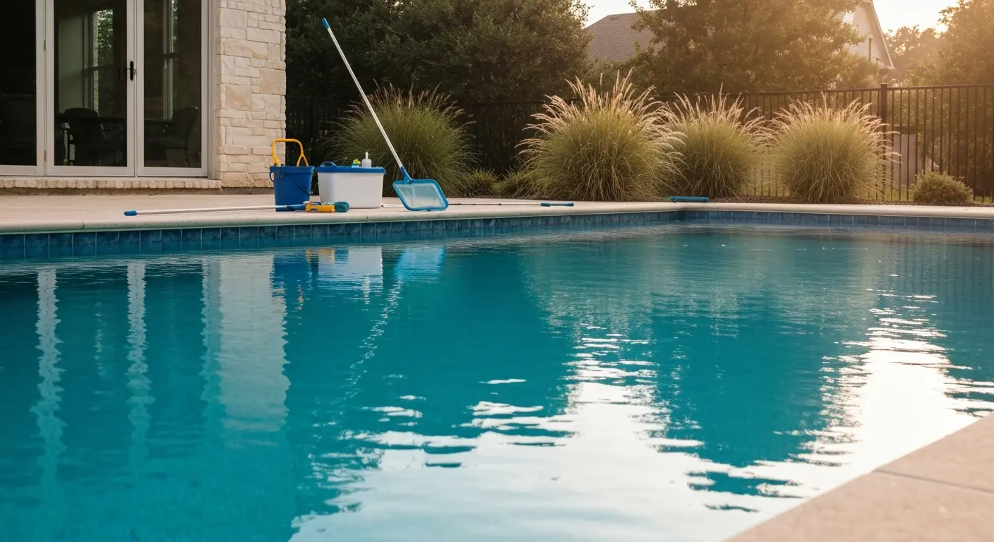Weekly pool service in League City