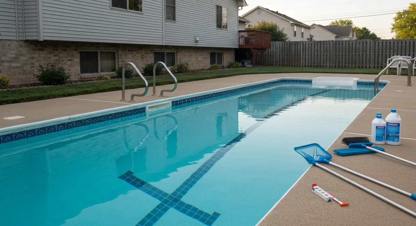 Bi-weekly pool cleaning