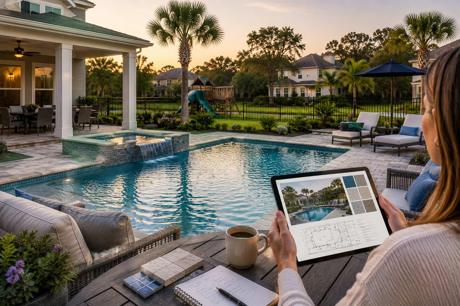 Pool Renovation in Fleming Island, FL