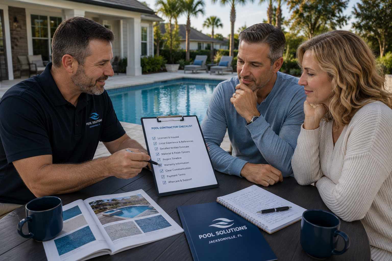 Jacksonville Pool Contractor Checklist