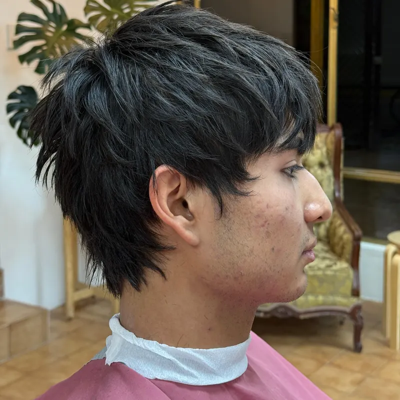 Corte de cabello realizado en Casa Avila