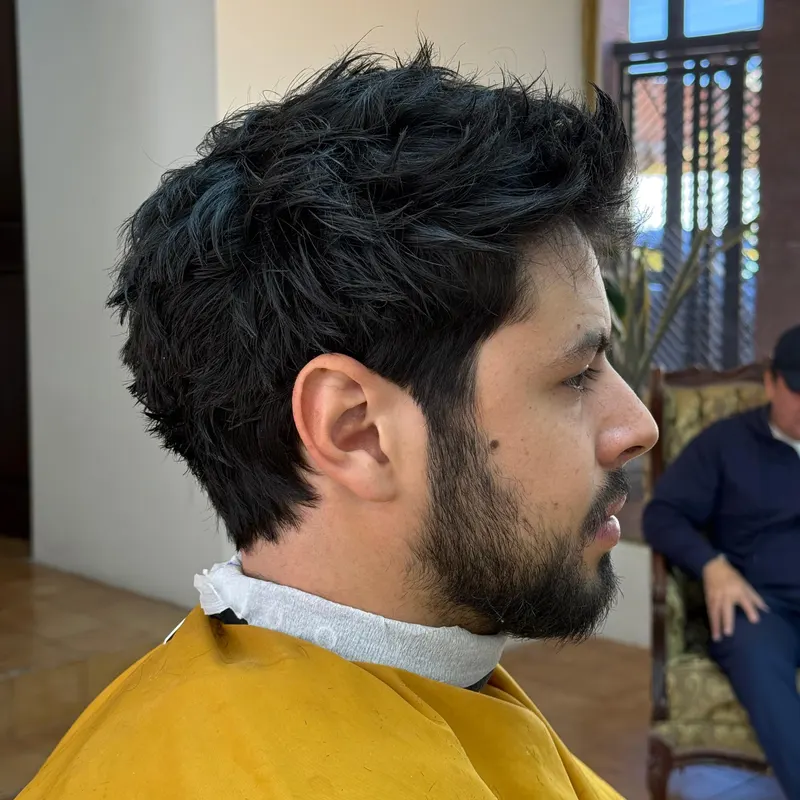 Corte de cabello realizado en Casa Avila