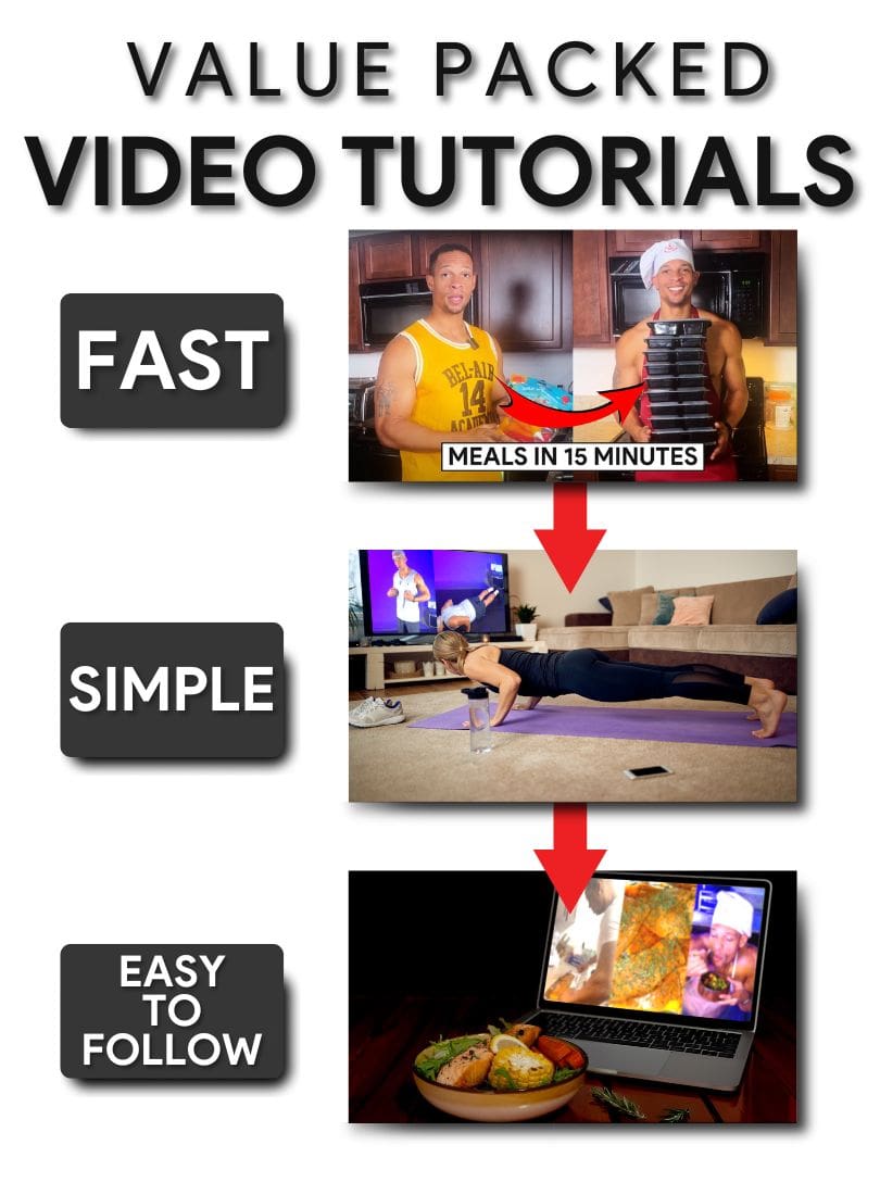 Easy simple easy to follow video tutorials