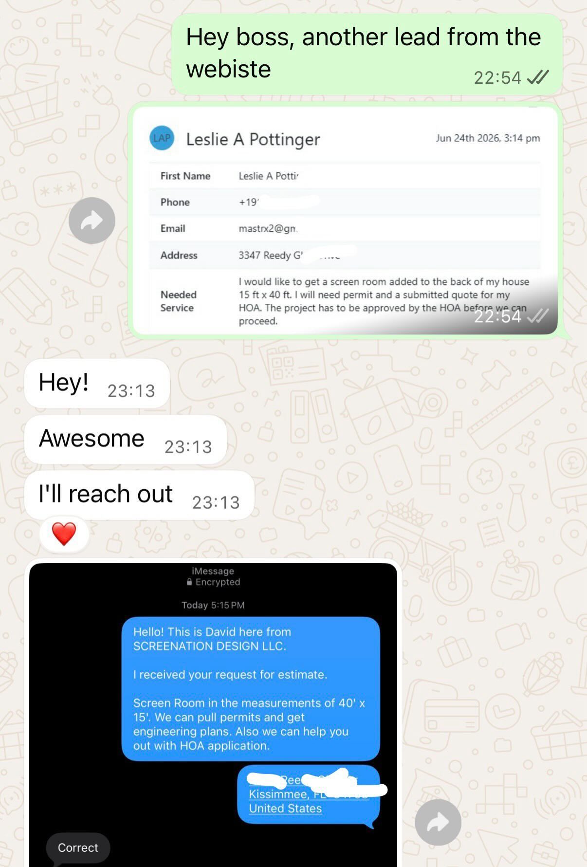Client Result