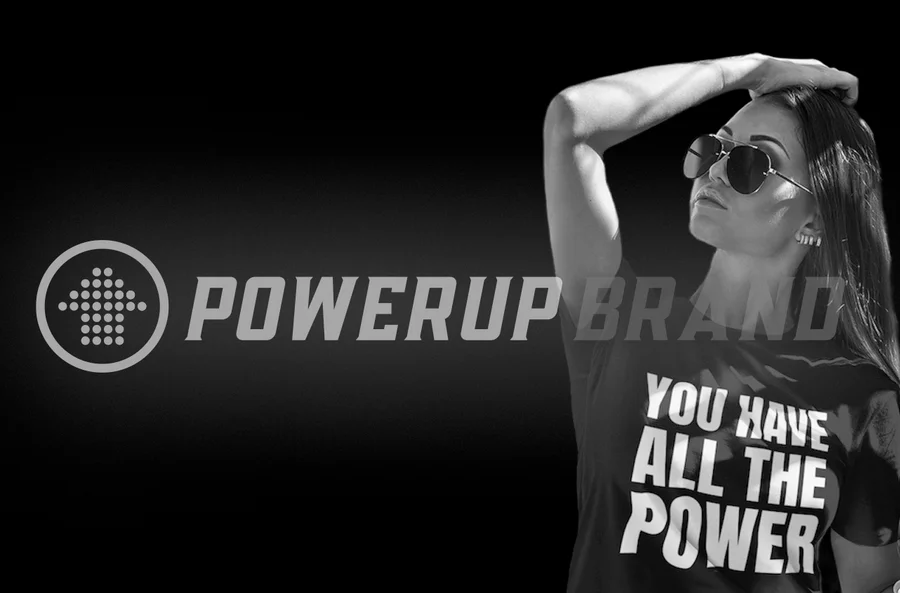 PowerUp Brand apparel