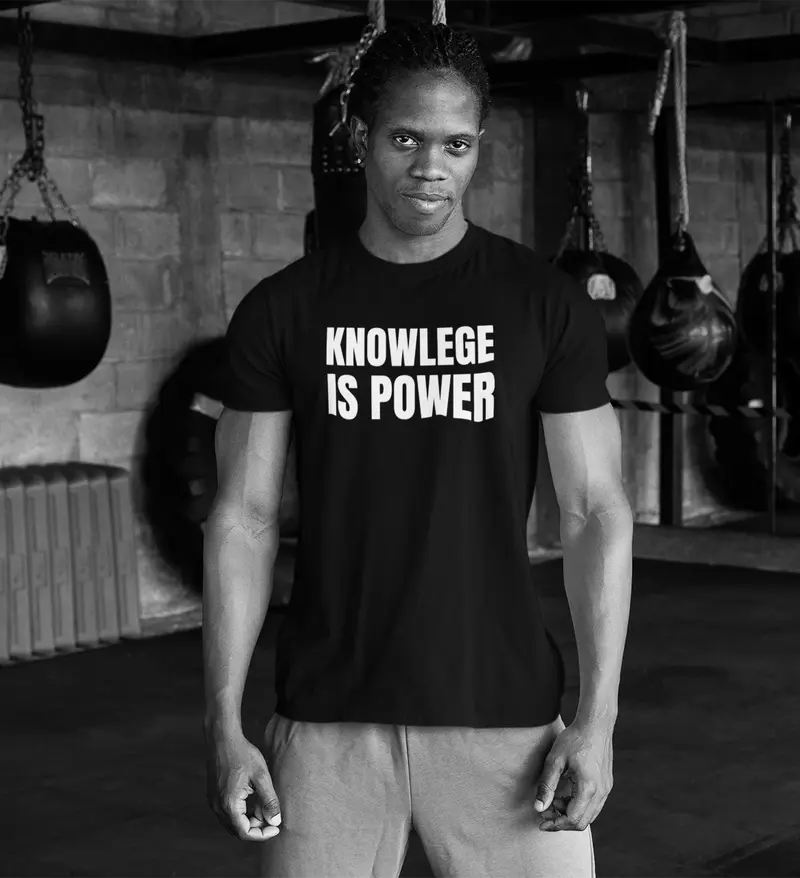 Knowledge Is Power t-shirt