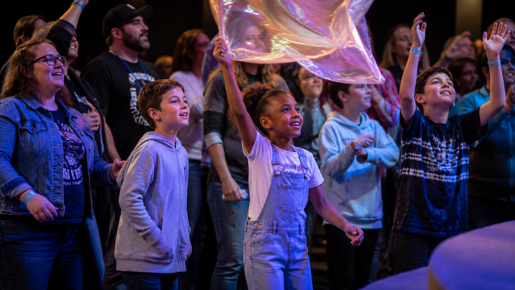 Worship and community at SHINE Gathering