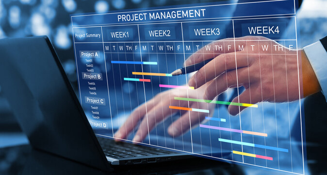Project Schedules & Task Management — Wunderbuild system preview