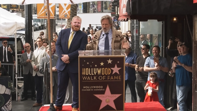 Steven Fantasia at his Hollywood Walk of Fame star ceremony, honoring the Little League World Record holder for three home runs