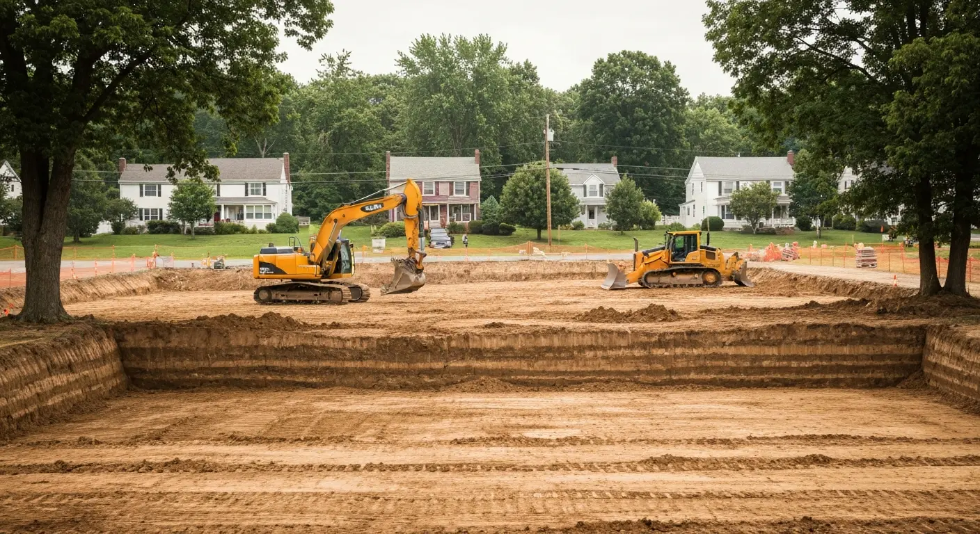 Site excavation project