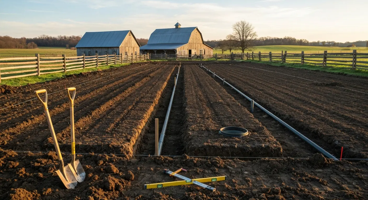 Septic system work