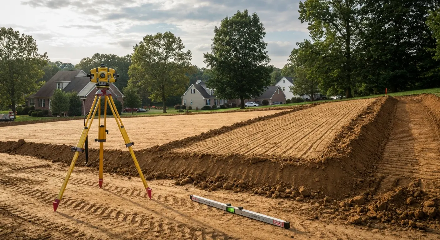 Land grading project