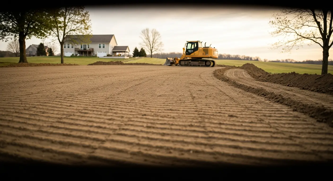 Land grading project