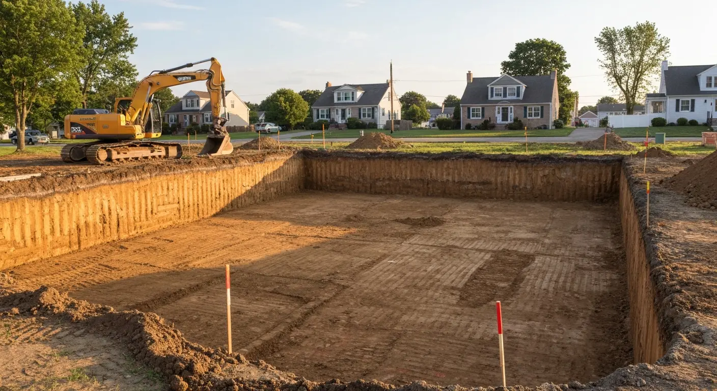 Site excavation project