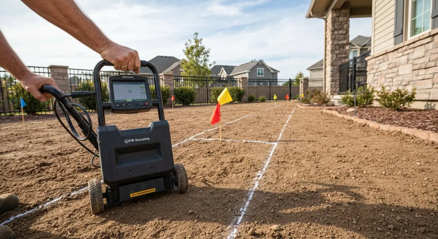 GPR scanning for utilities