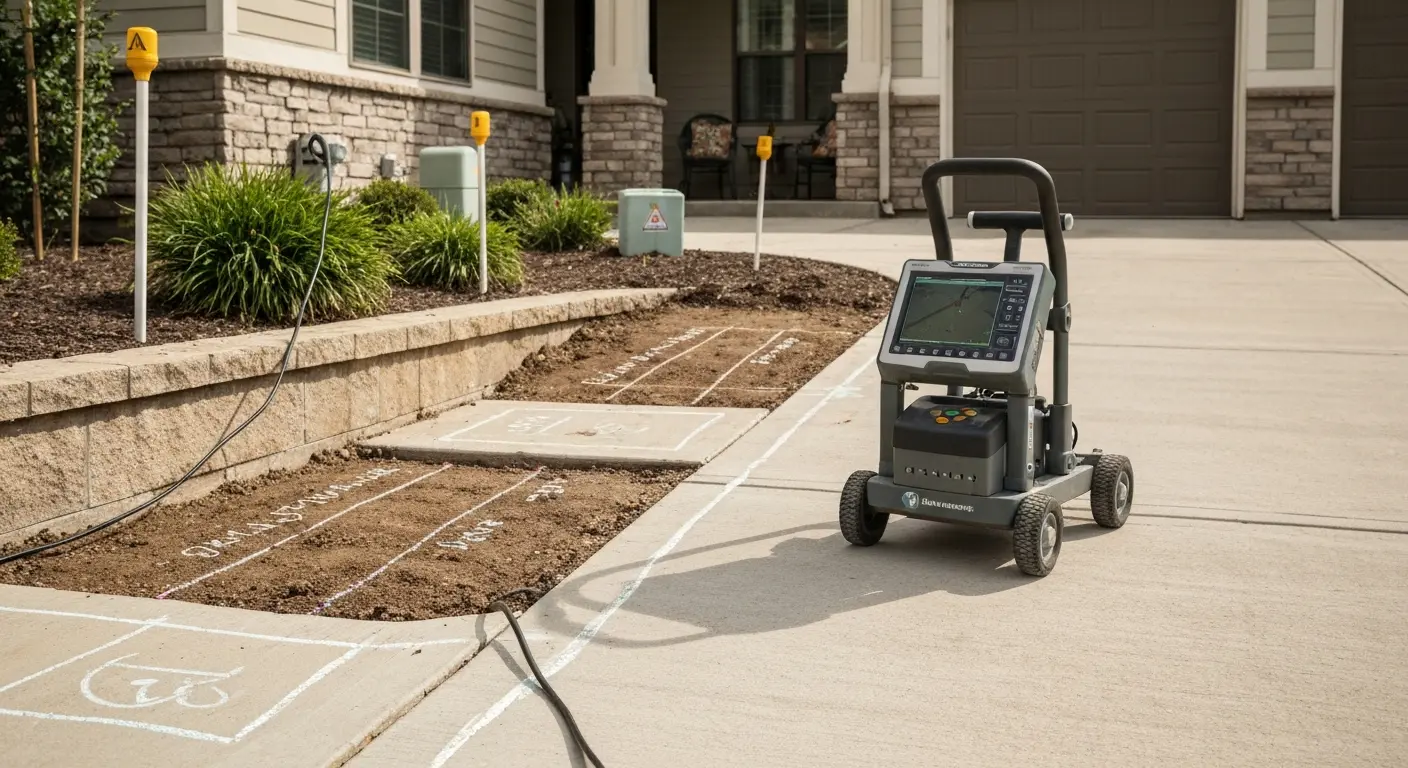 GPR scanning equipment