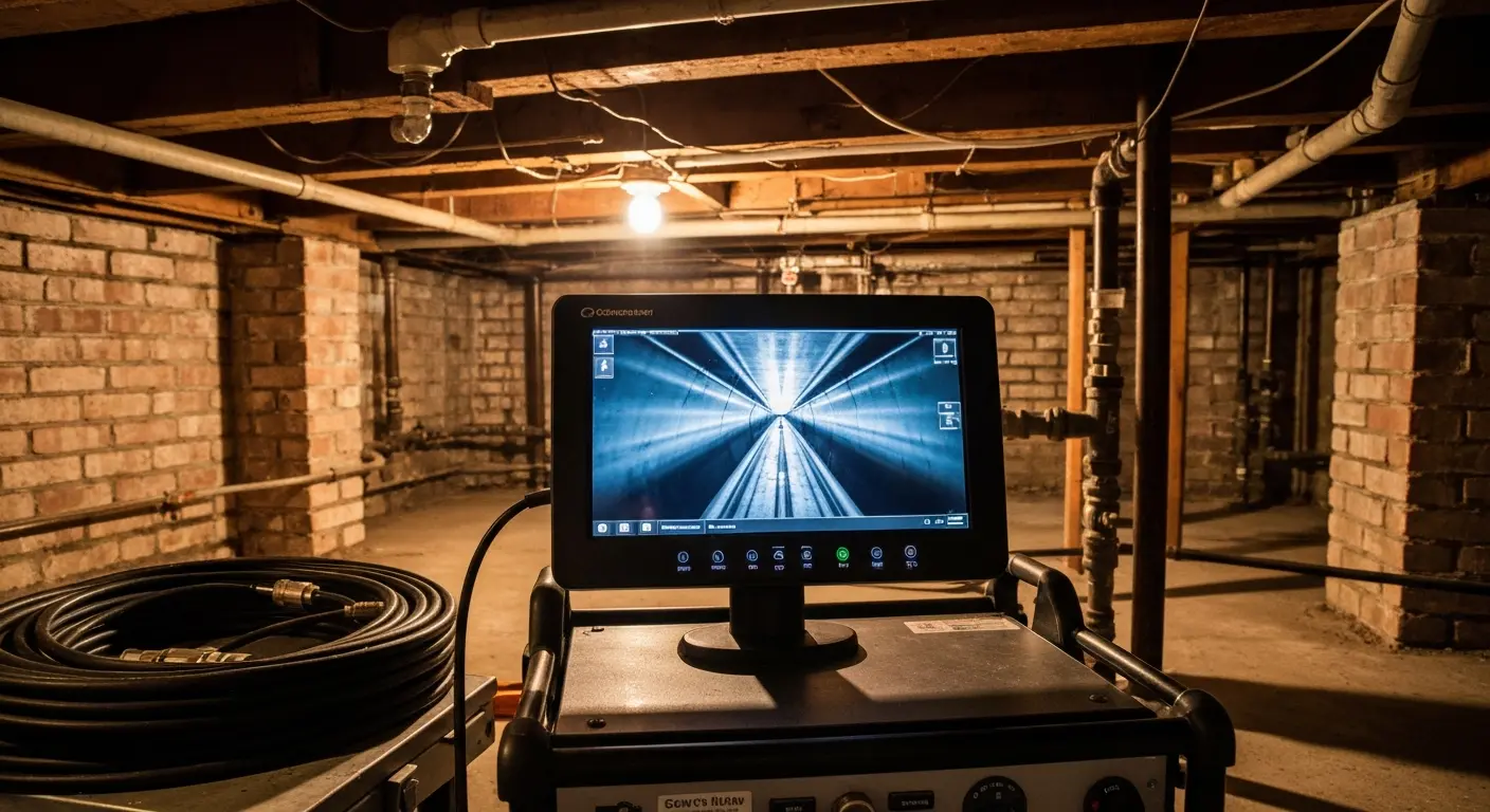 Sewer camera inspection equipment