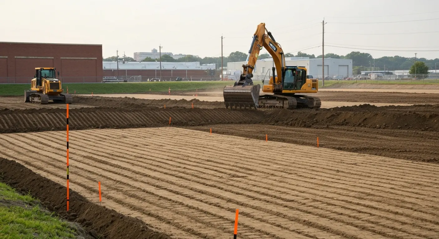 Site excavation project