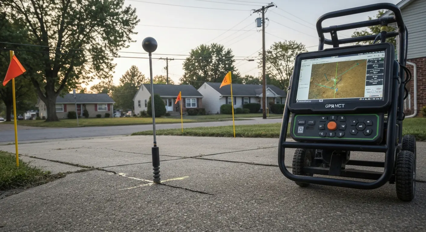 Ground penetrating radar service