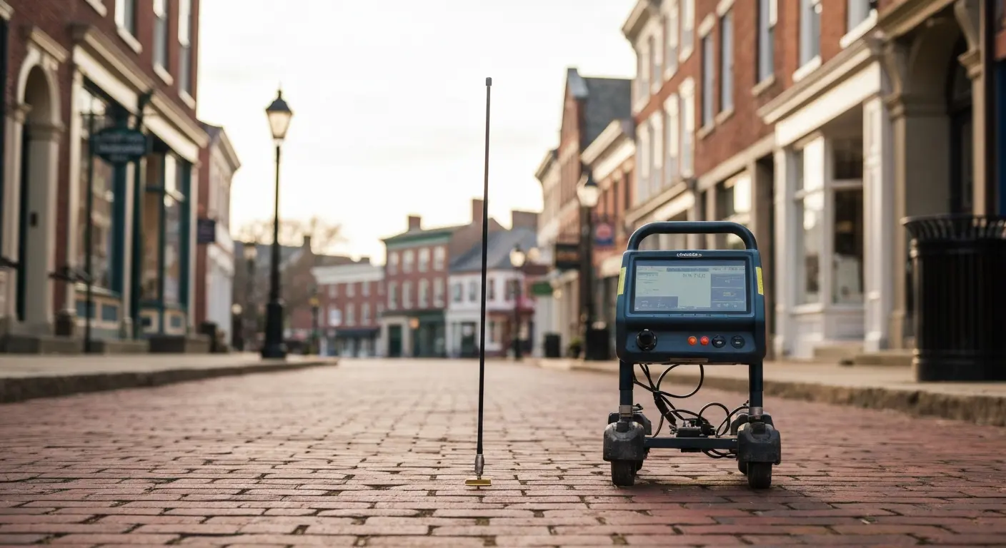 Ground-penetrating radar scanning