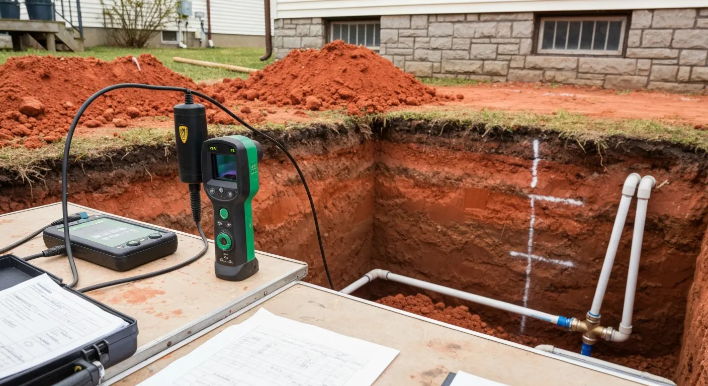 Water leak detection in Harrisburg
