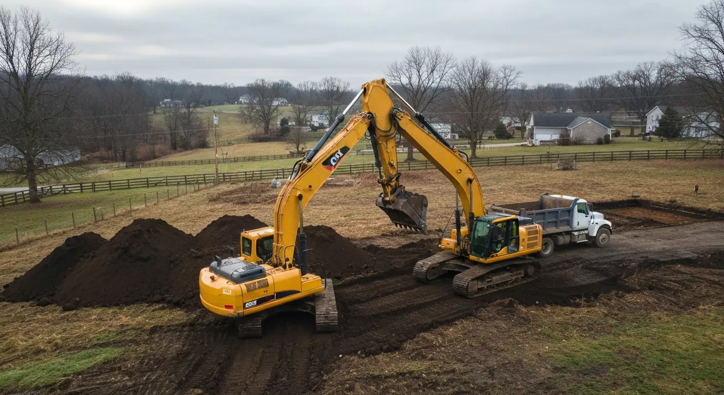 Site excavation project