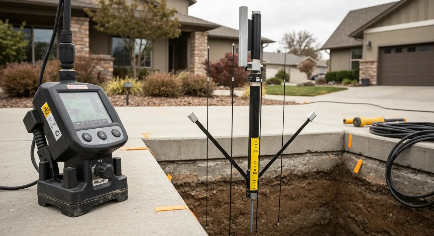 Ground penetrating radar equipment