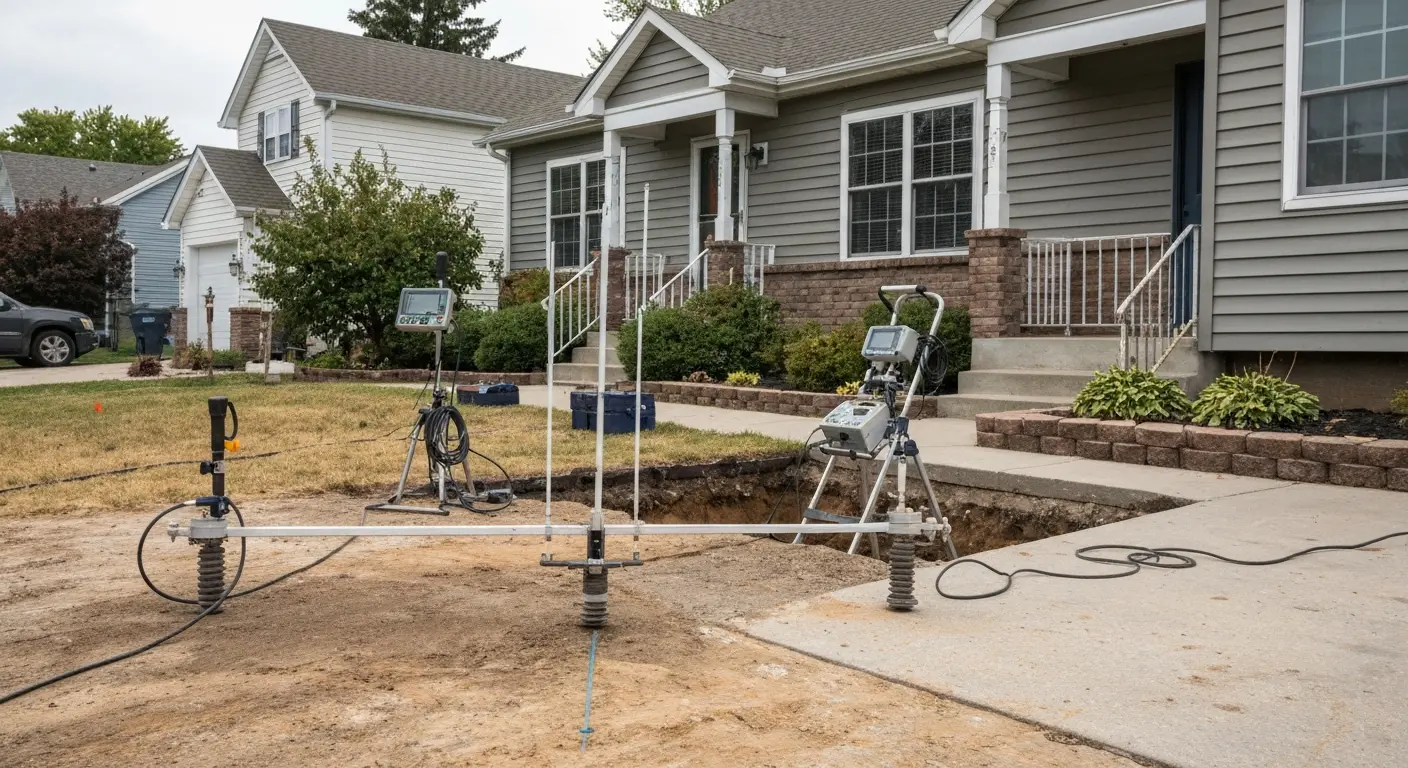 Ground penetrating radar equipment