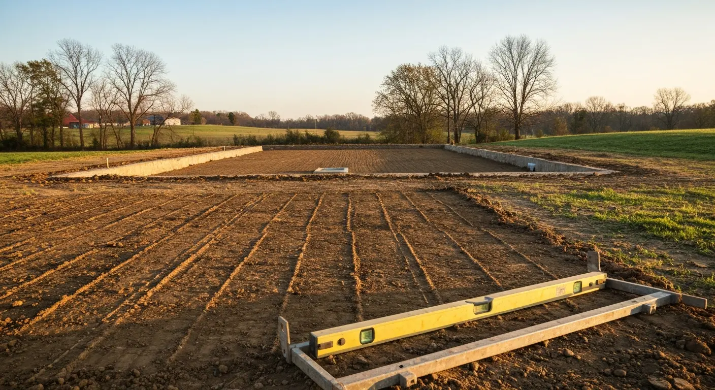 Septic system grading