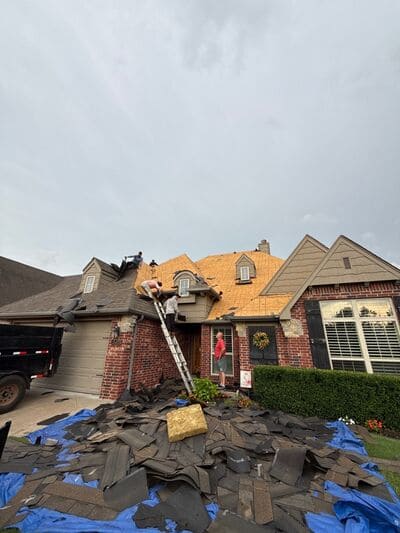 Roof repairs in Broken Arrow