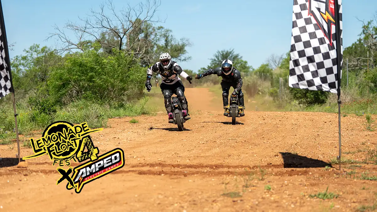 Lemonade Float Fest X Amped Electric Games EUC Racing