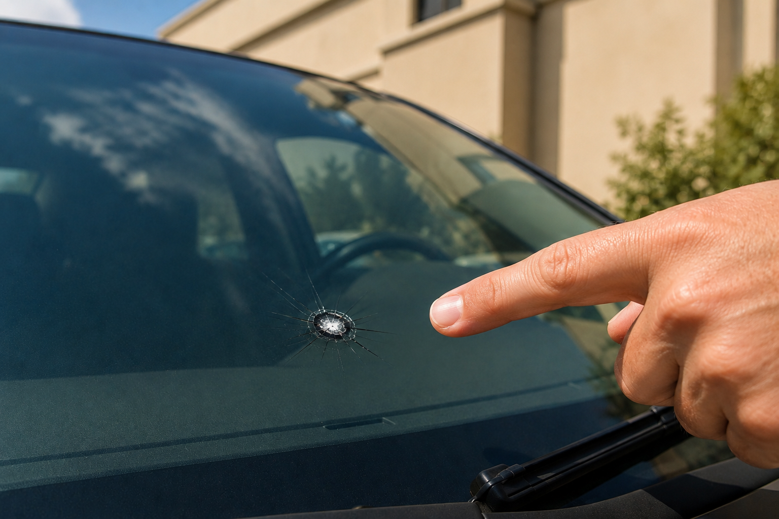 Crack on Windshield