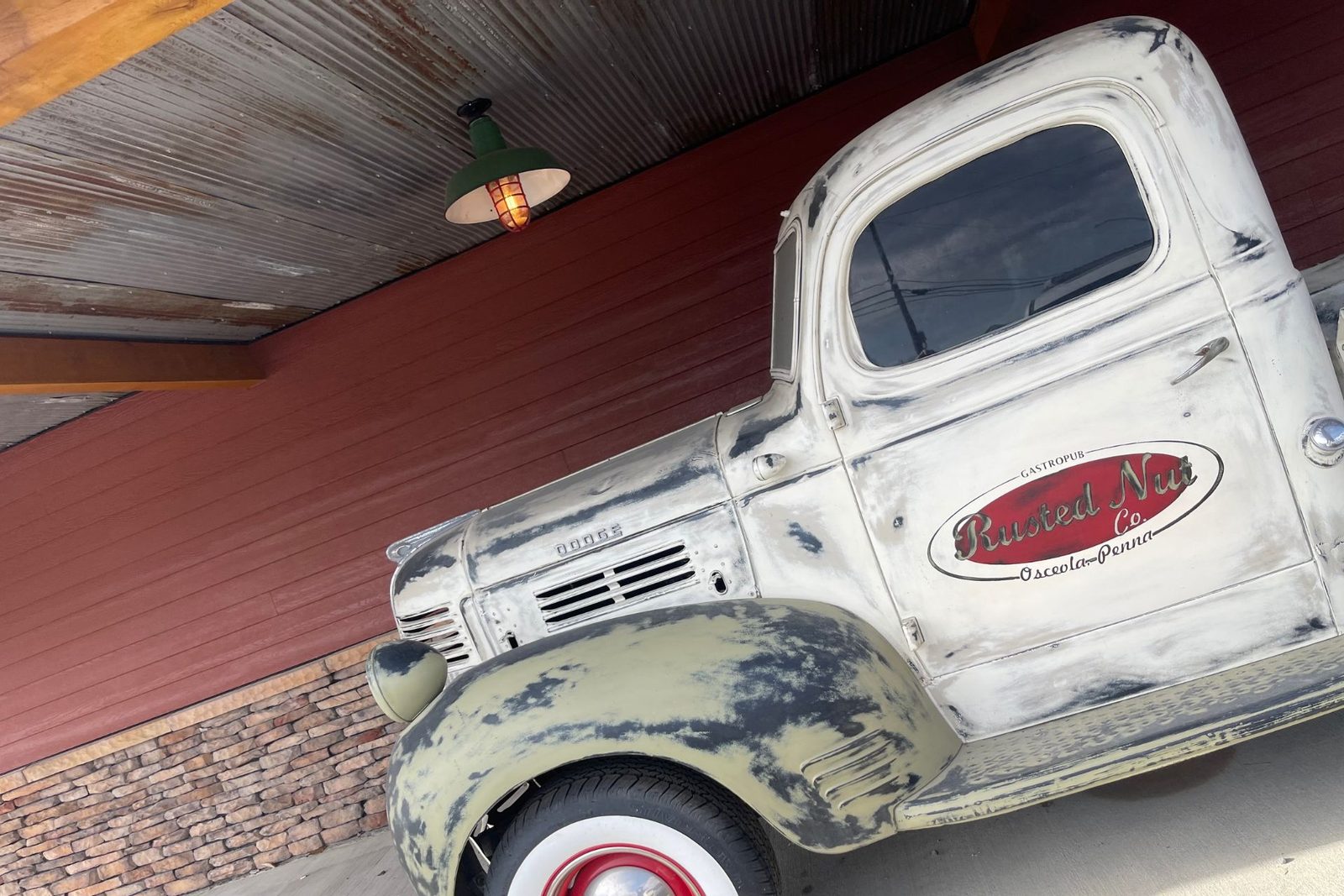 Restored vintage truck at The Rusted Nut