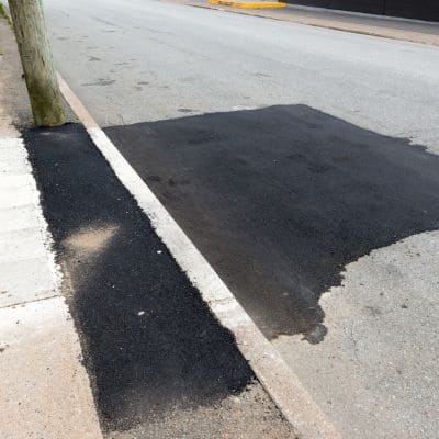 Asphalt infrared patching in Tooele County, UT