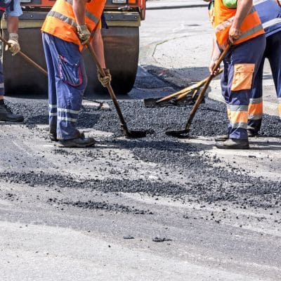 Line striping in Salt Lake County, UT
